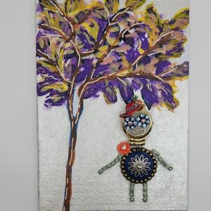 Original Mixed Media Art by Butterfly Rising Designs